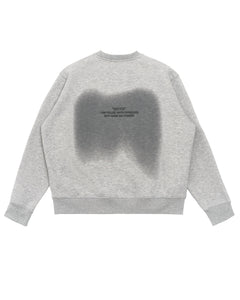 Grey Spray Print Sweatshirt